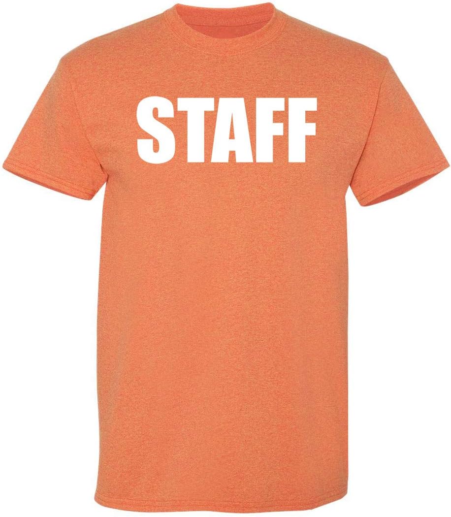 Security Shirt for Men Graphic Event Staff Work Uniform Concert Crew Tee Professional Guard Outfit Black Funny T-Shirt