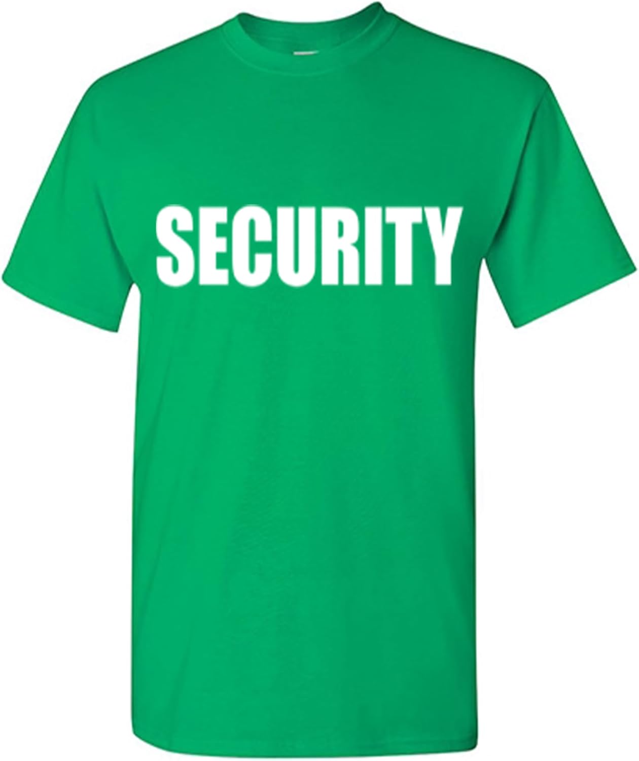 Security Shirt for Men Graphic Event Staff Work Uniform Concert Crew Tee Professional Guard Outfit Black Funny T-Shirt