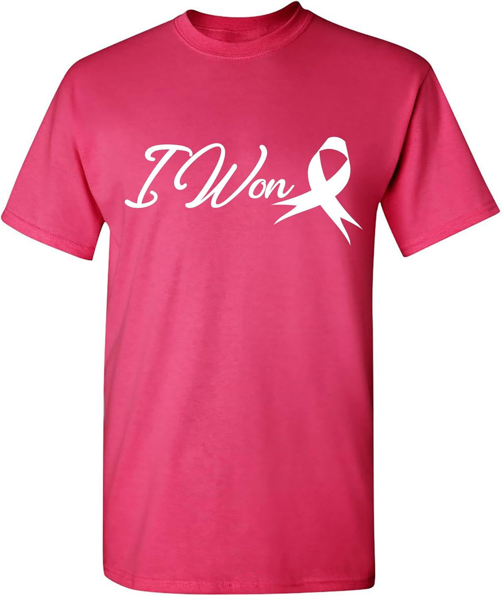 Feelin Good Tees Breast Cancer Support Shirt for Men & Women | Pink Ribbon Awareness Tee for Unisex | Womens Graphic T Shirt