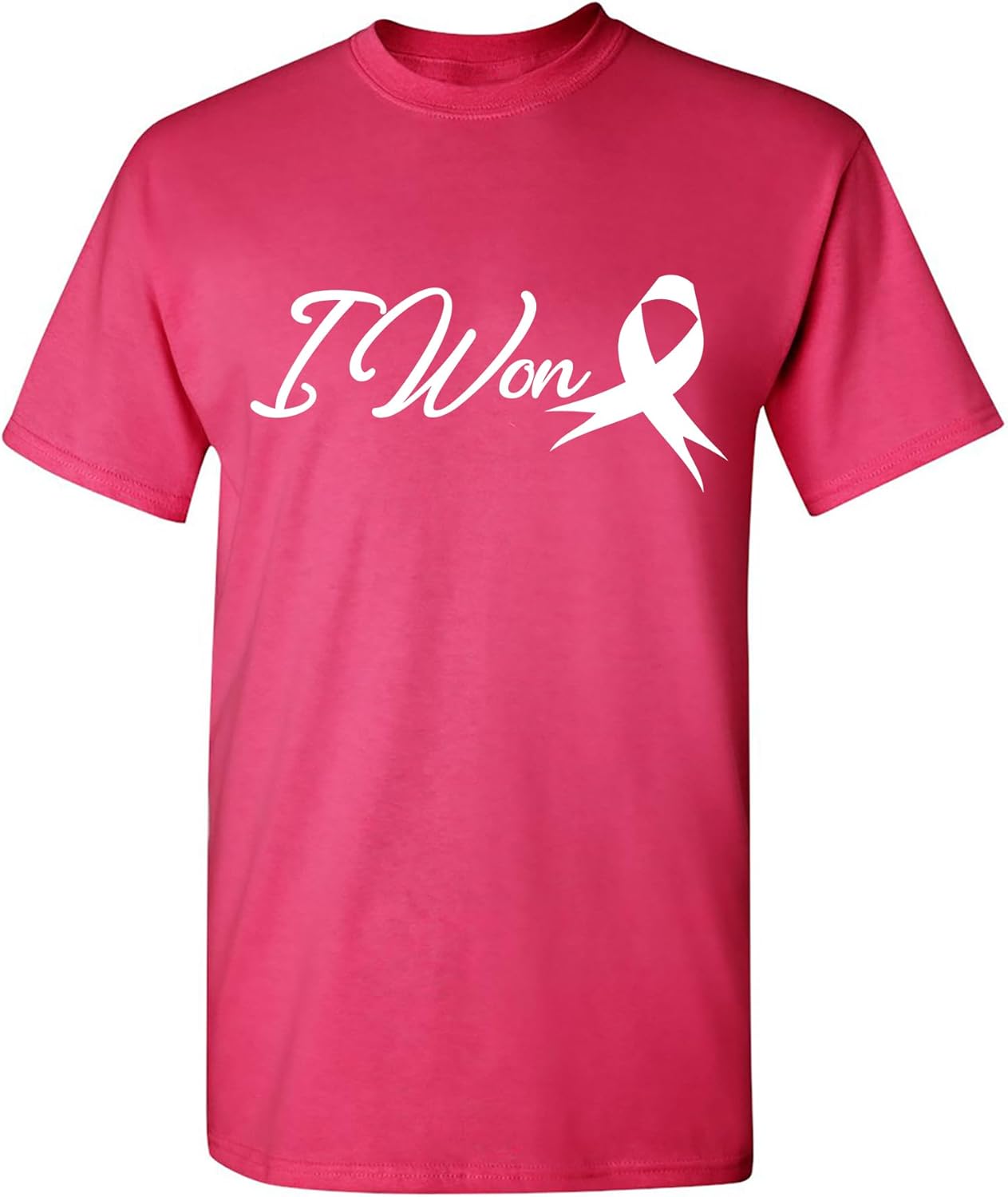 Feelin Good Tees Breast Cancer Support Shirt for Men & Women | Pink Ribbon Awareness Tee for Unisex | Womens Graphic T Shirt