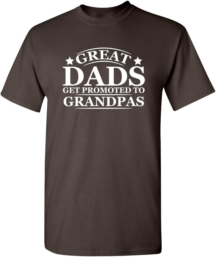 Great Dads, Mens Graphic T-Shirts with Family Humor | Classic Funny T Shirts for Men|Novelty T-Shirts Gift for Grandpa