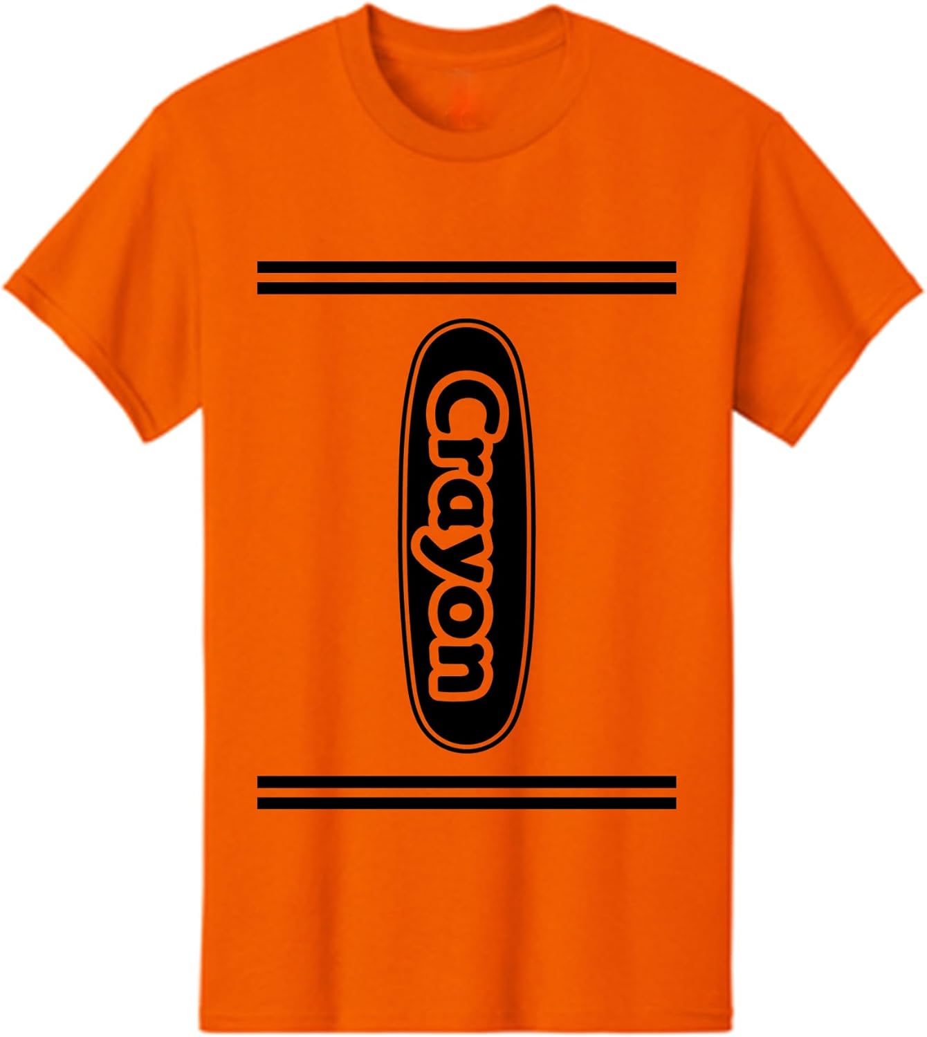 Crayon Shirt Women Men Kids | Costume for Halloween Party Group Event Unisex Matching Colorful Teacher Art Theme T-Shirt