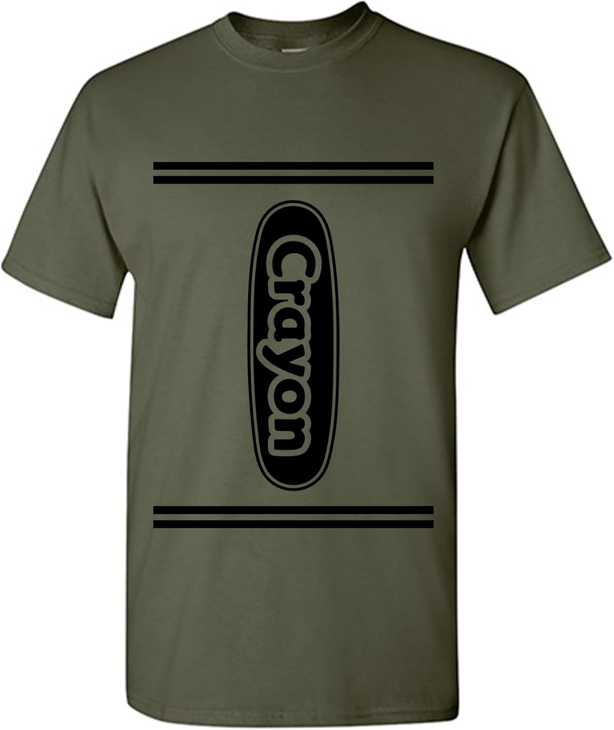 Crayon Shirt Women Men Kids | Costume for Halloween Party Group Event Unisex Matching Colorful Teacher Art Theme T-Shirt