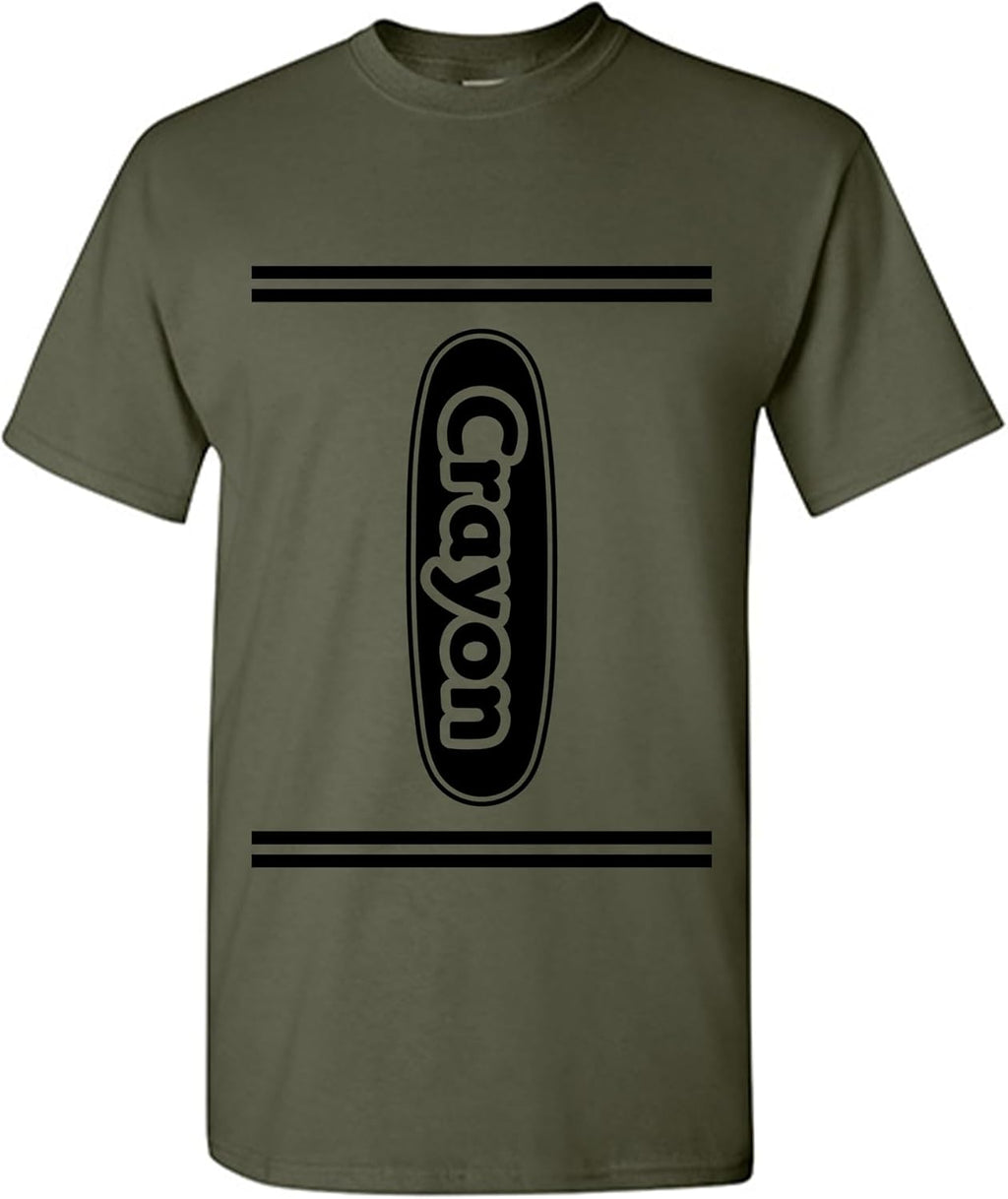 Crayon Shirt Women Men Kids | Costume for Halloween Party Group Event Unisex Matching Colorful Teacher Art Theme T-Shirt