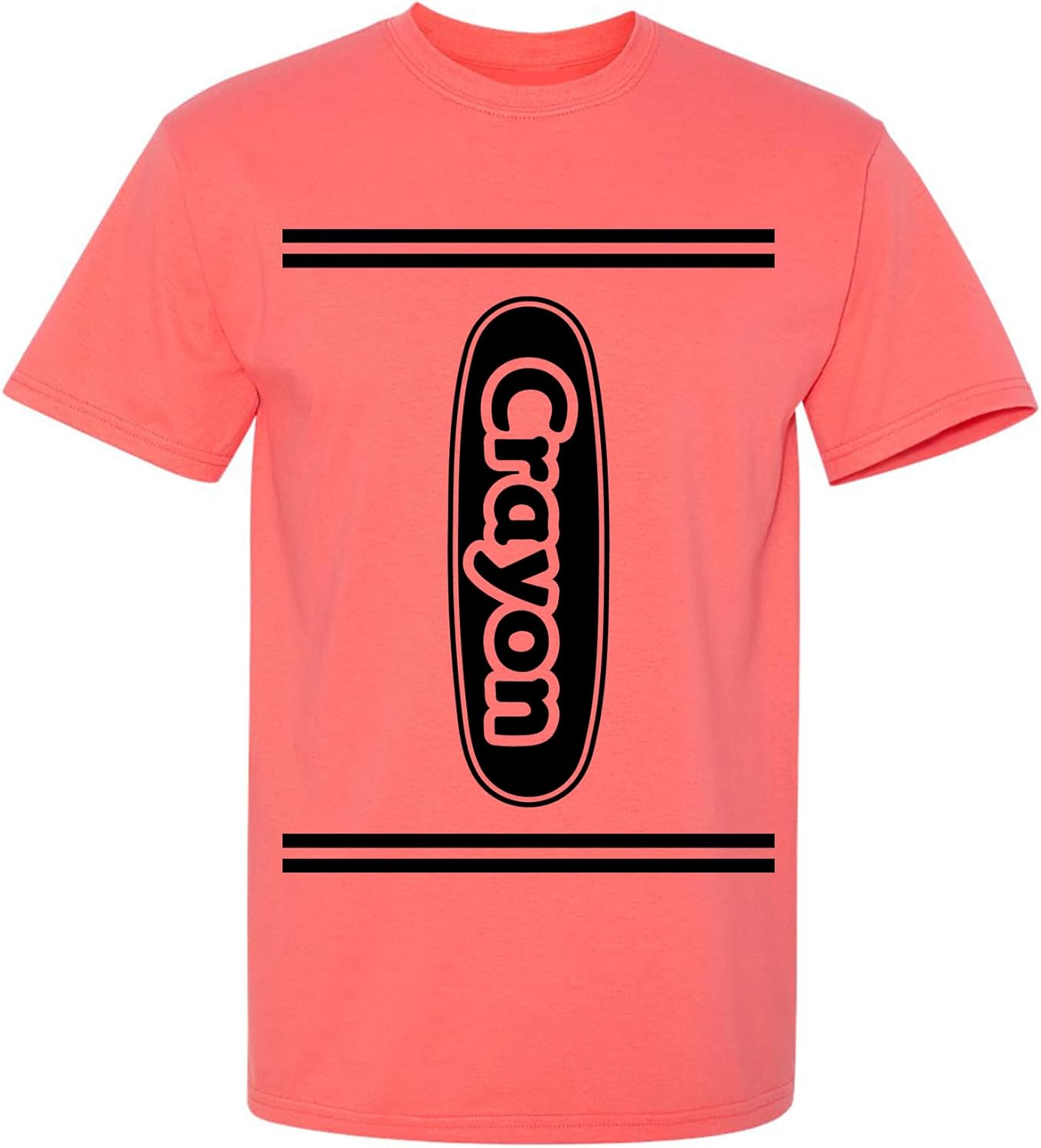 Crayon Shirt Women Men Kids | Costume for Halloween Party Group Event Unisex Matching Colorful Teacher Art Theme T-Shirt