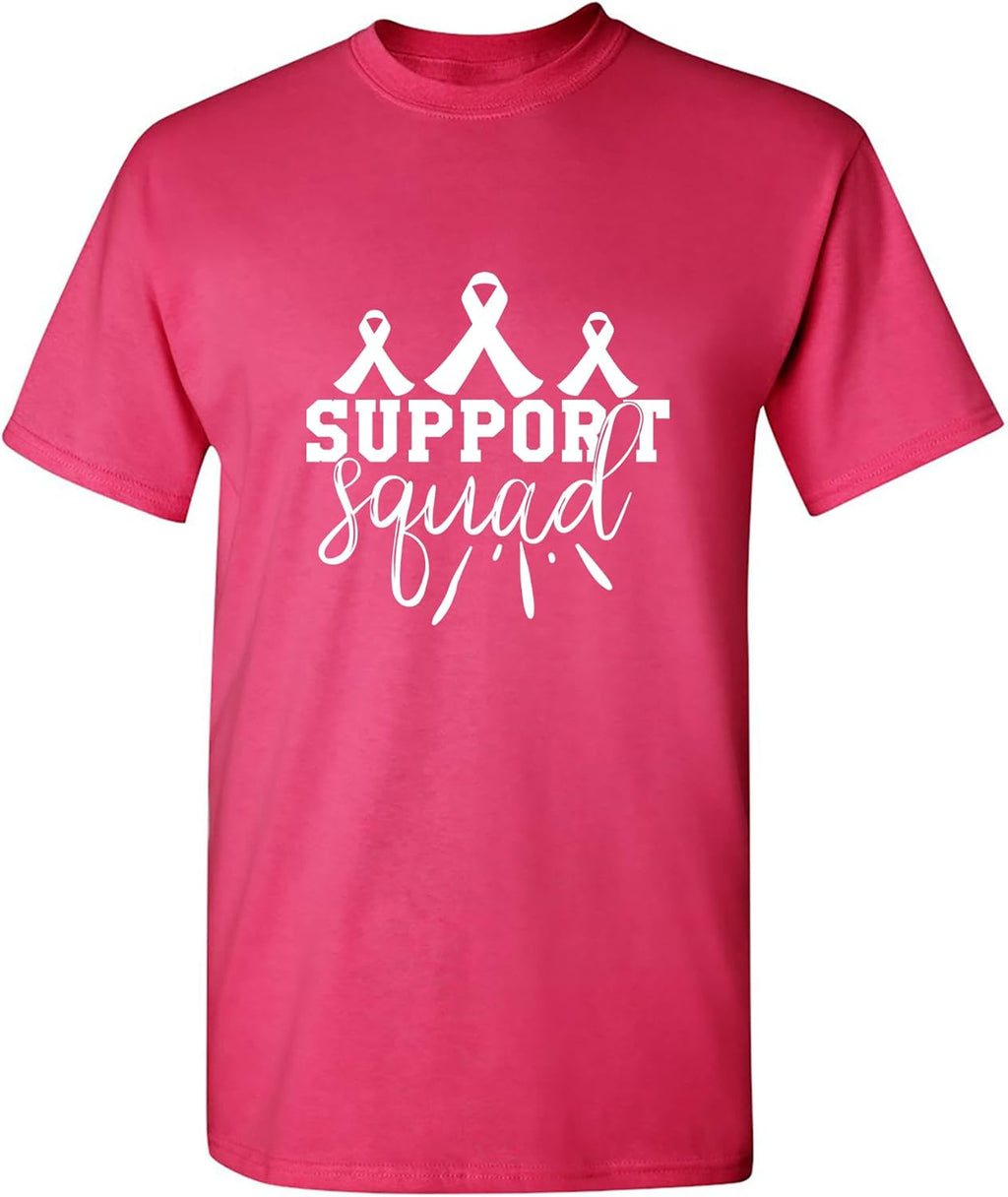 Feelin Good Tees Breast Cancer Support Shirt for Men & Women | Pink Ribbon Awareness Tee for Unisex | Womens Graphic T Shirt