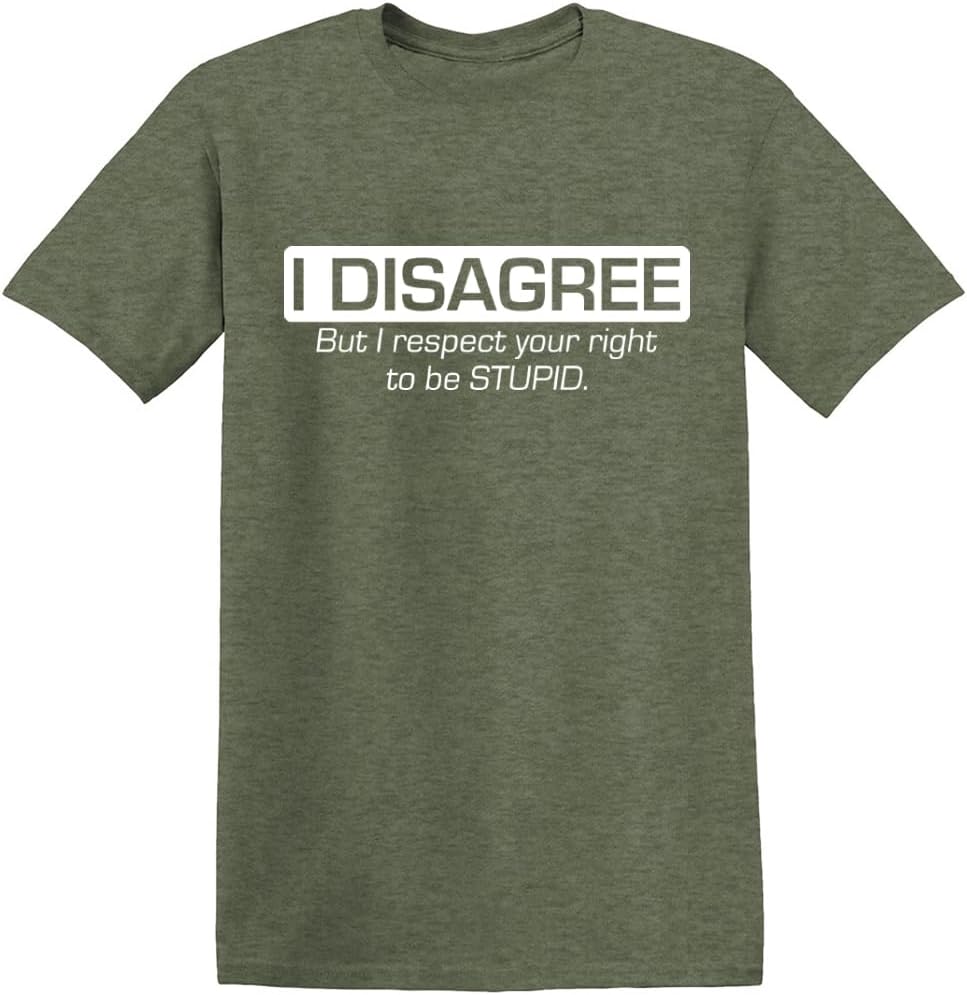 I Disagree But I Respect Your Right Humor Sarcasm Funny T Shirt