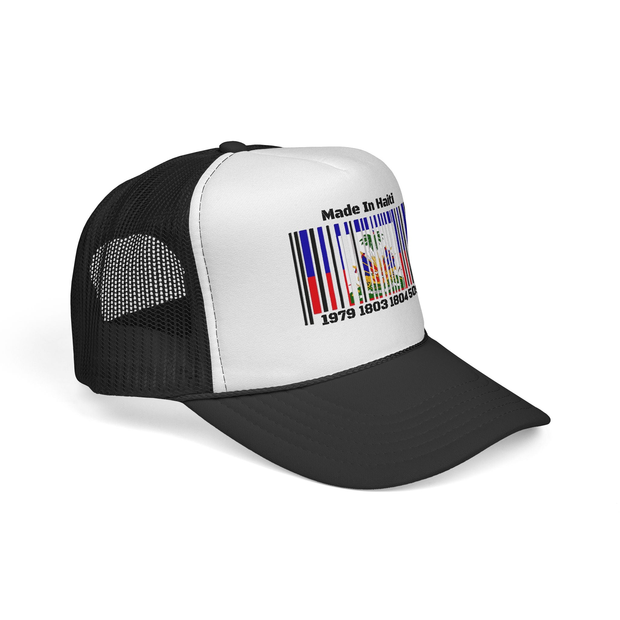 Made in Haiti Barcode Trucker Cap