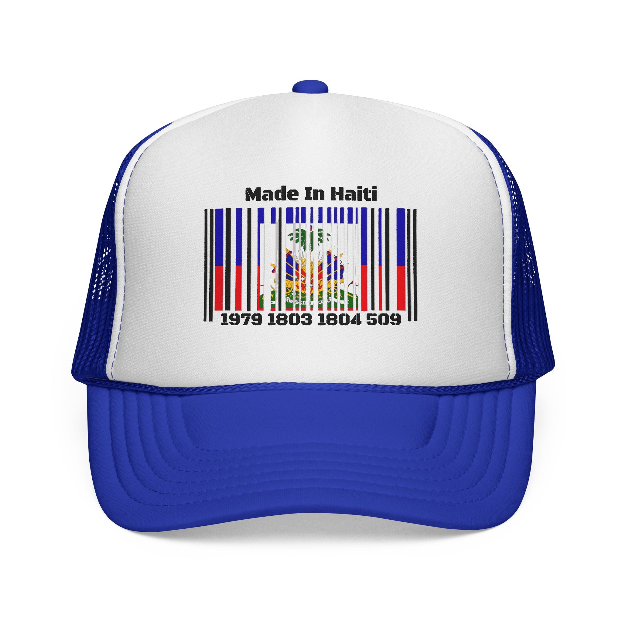 Made in Haiti Barcode Trucker Cap