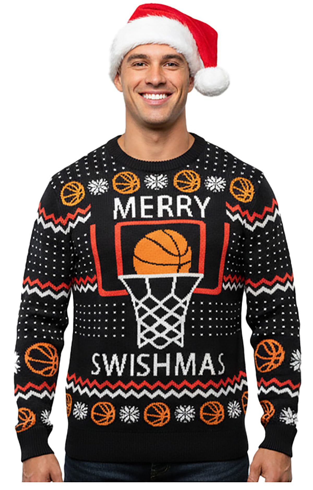 Tstars Guess What Chicken Ugly Christmas Sweater - Funny Holiday Pullover for Men & Women Unisex Gag Gift Sweaters