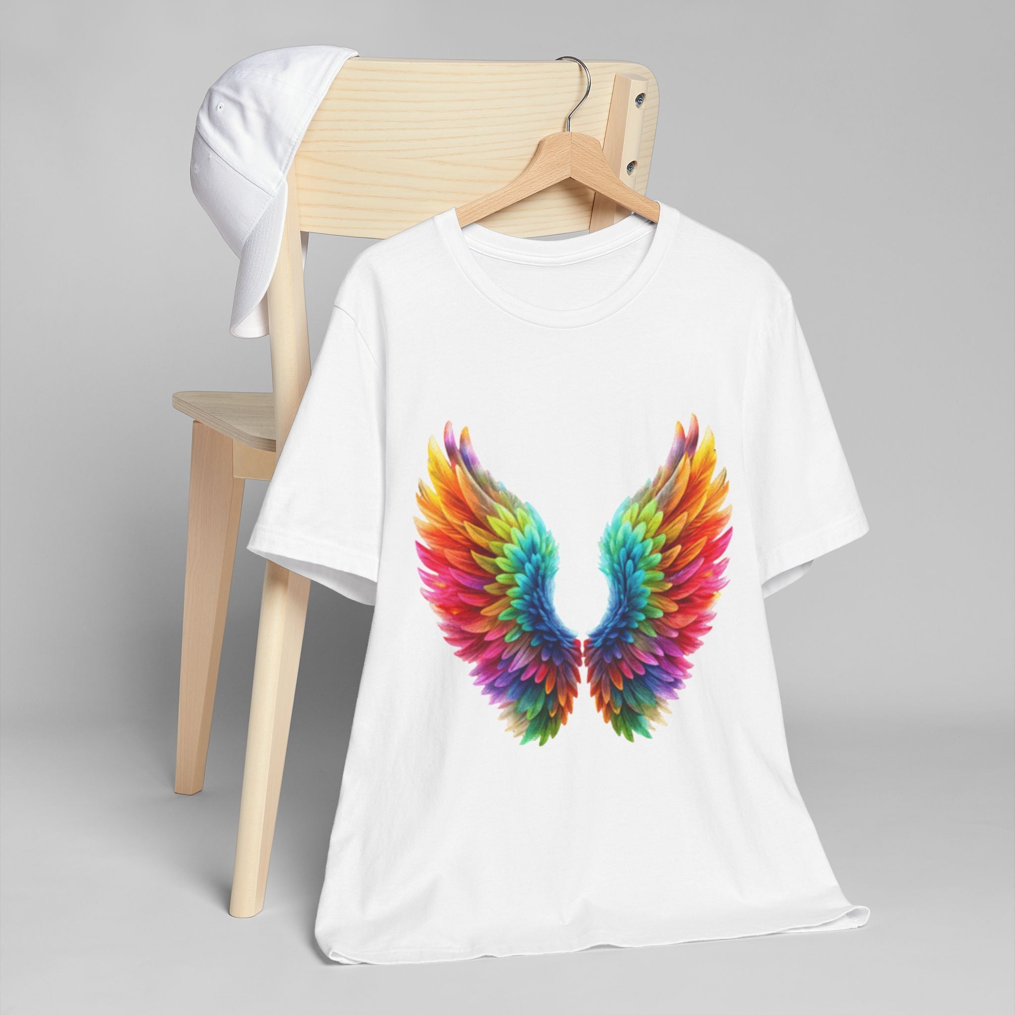 Rainbow Angel Wings T-Shirt