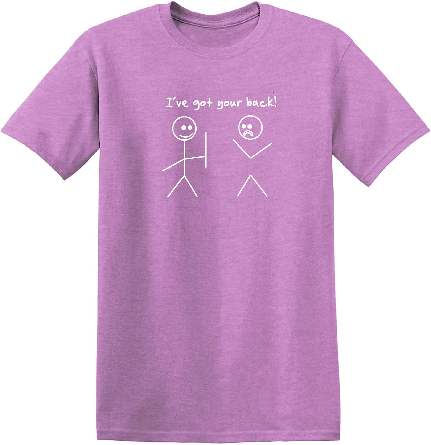 I've Got Your Back Shirt Funny Stick Figure Graphic Novelty Humor Tee for Men Women Kids Sarcastic Joke Gag Gift T-Shirt