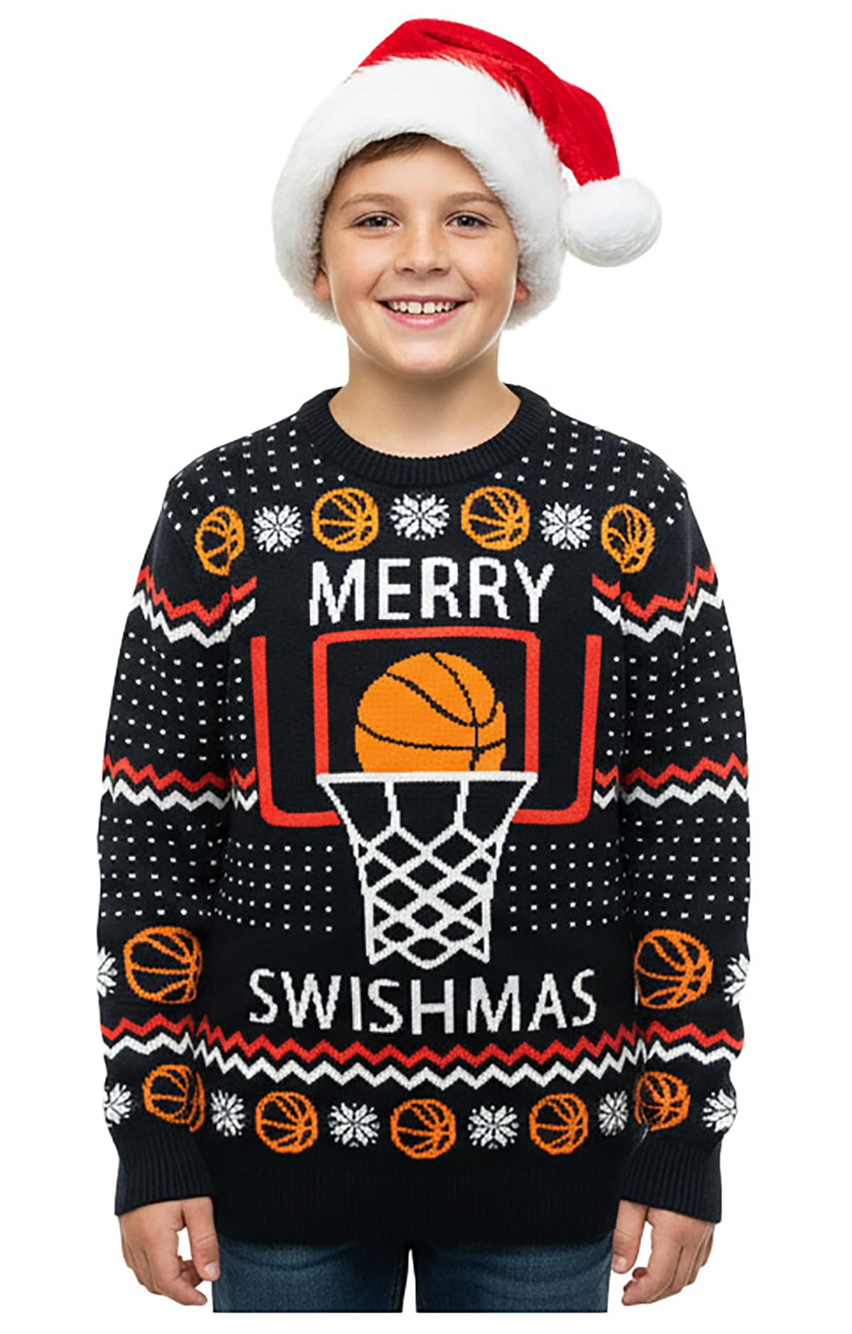 Tstars I Paused My Game to Be Here Kids Christmas Sweater - Funny Gamer Holiday Sweatshirt for Boys & Youth Gamers