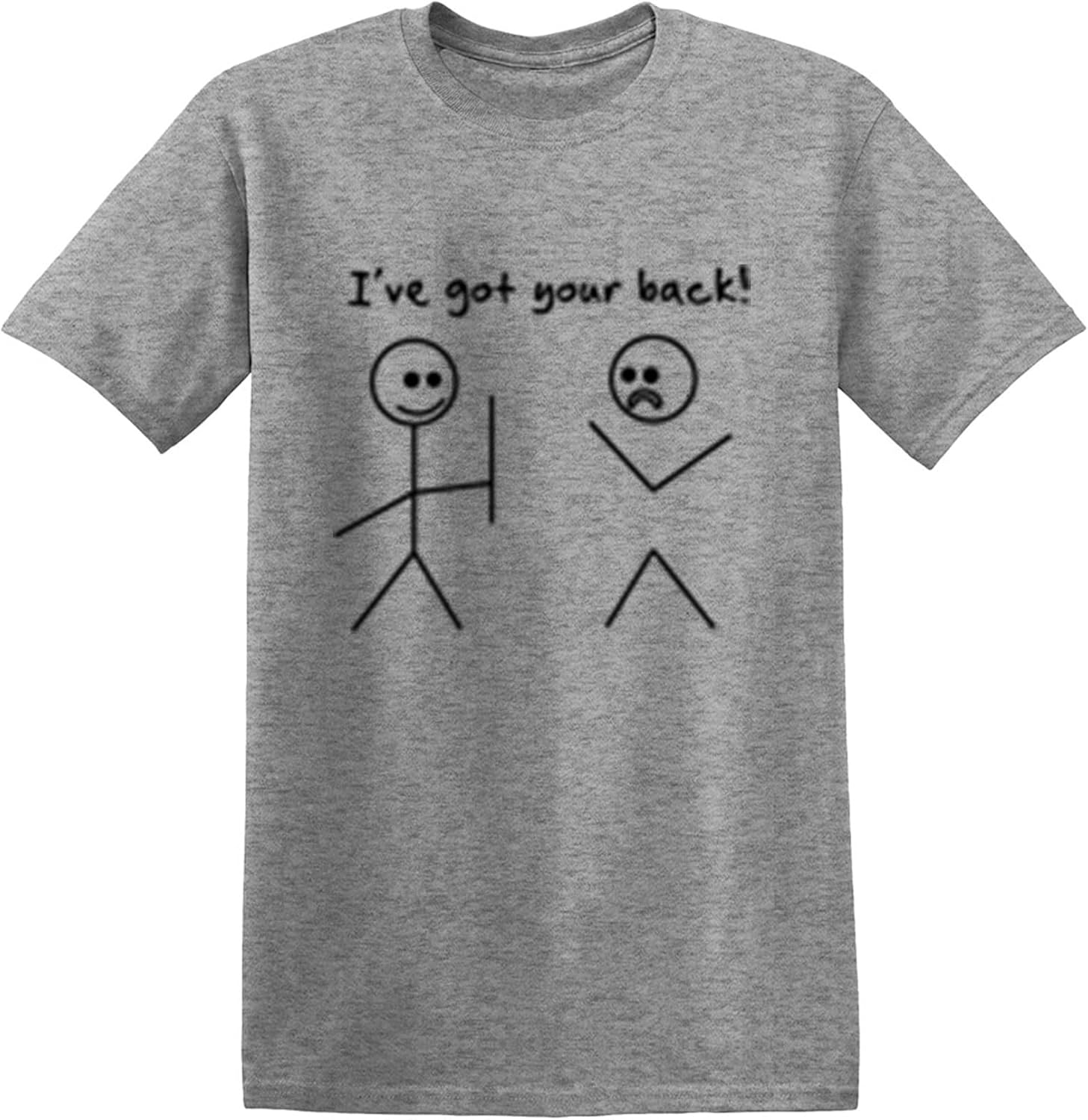 I've Got Your Back Shirt Funny Stick Figure Graphic Novelty Humor Tee for Men Women Kids Sarcastic Joke Gag Gift T-Shirt