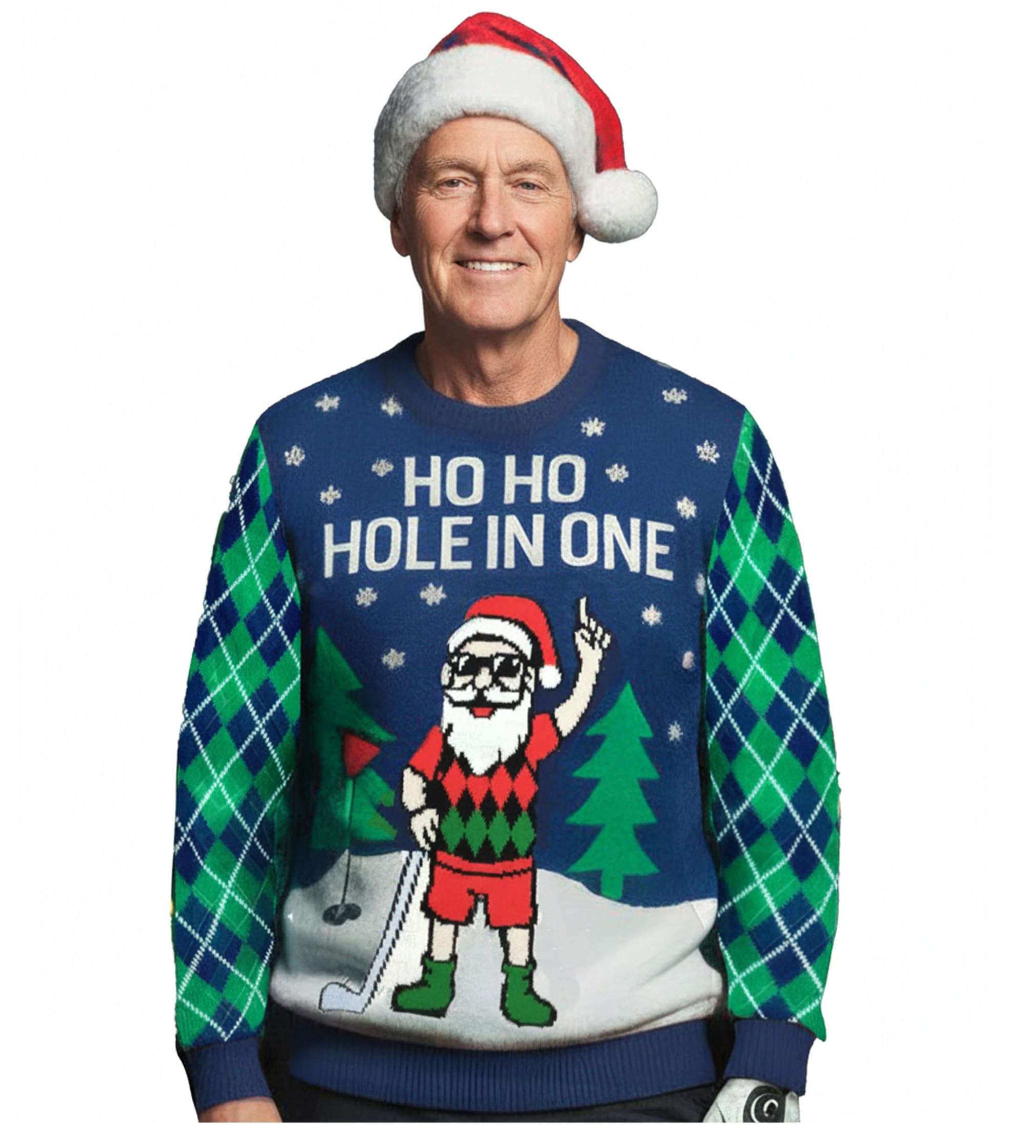 Tstars Guess What Chicken Ugly Christmas Sweater - Funny Holiday Pullover for Men & Women Unisex Gag Gift Sweaters