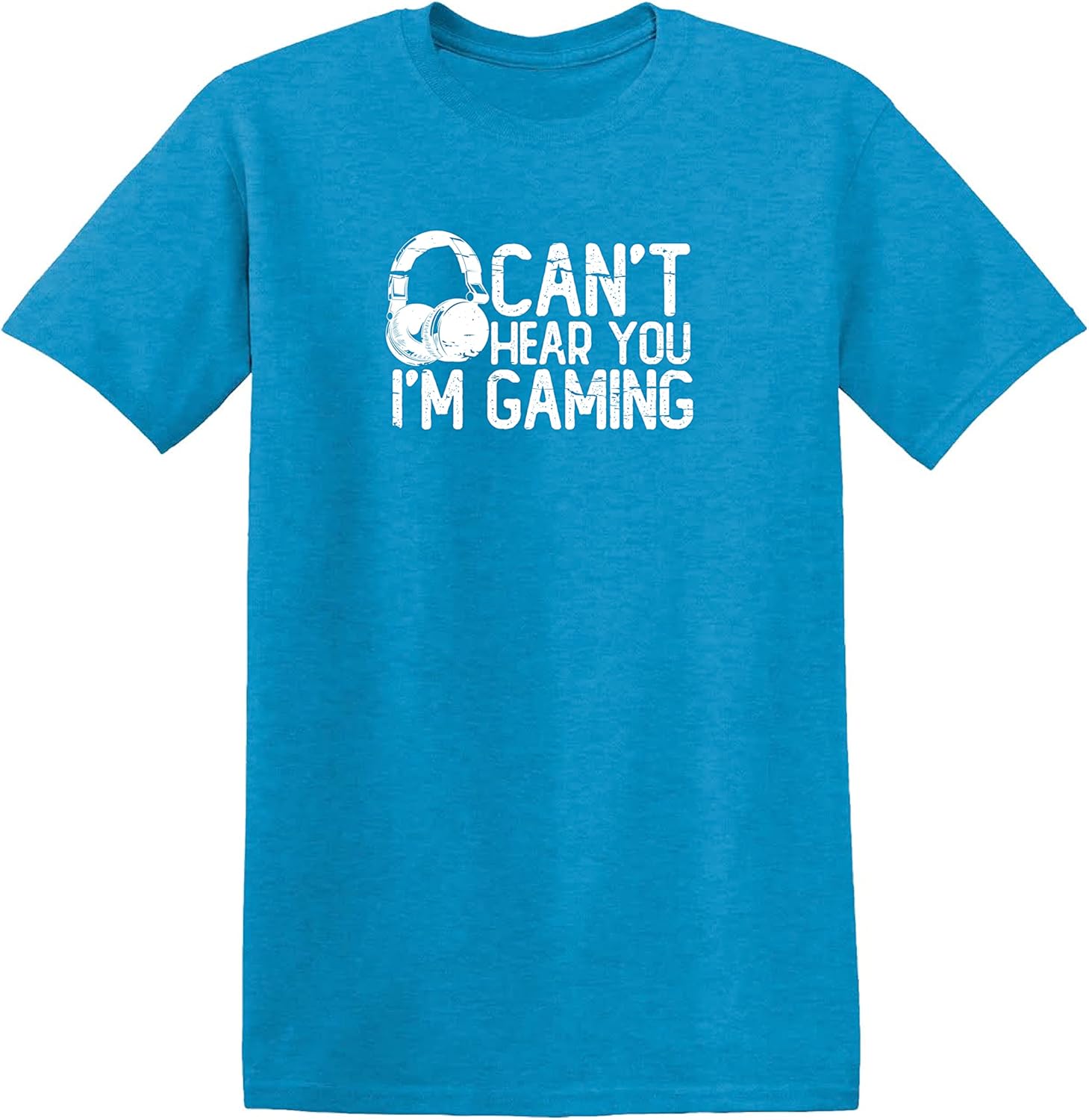 Can't Hear You I'm Gaming Headset Graphic Video Games Gamer Mens Funny T Shirt