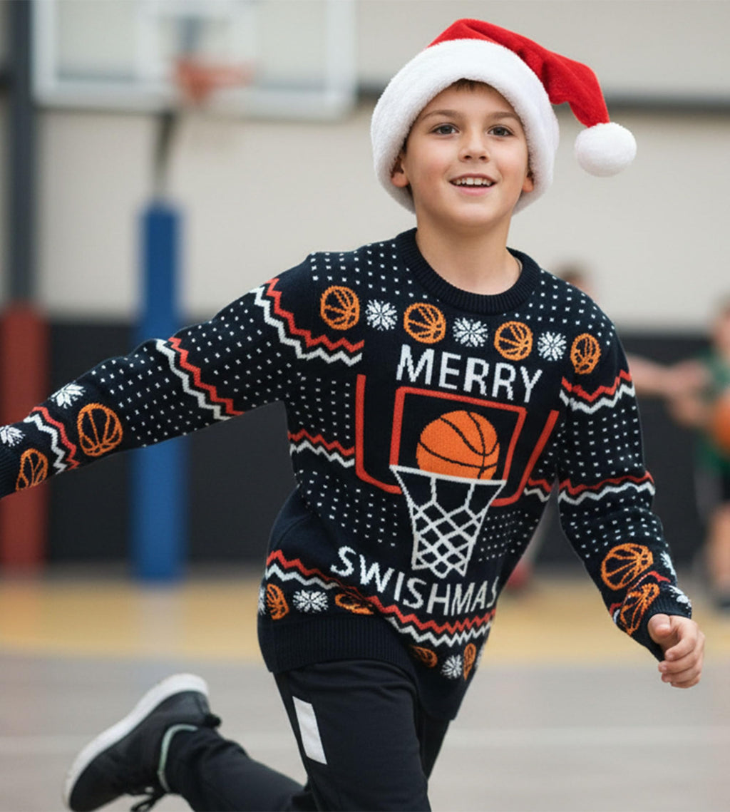 Tstars I Paused My Game to Be Here Kids Christmas Sweater - Funny Gamer Holiday Sweatshirt for Boys & Youth Gamers