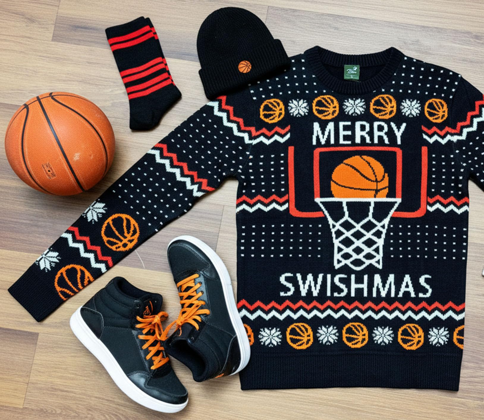 Tstars Guess What Chicken Ugly Christmas Sweater - Funny Holiday Pullover for Men & Women Unisex Gag Gift Sweaters