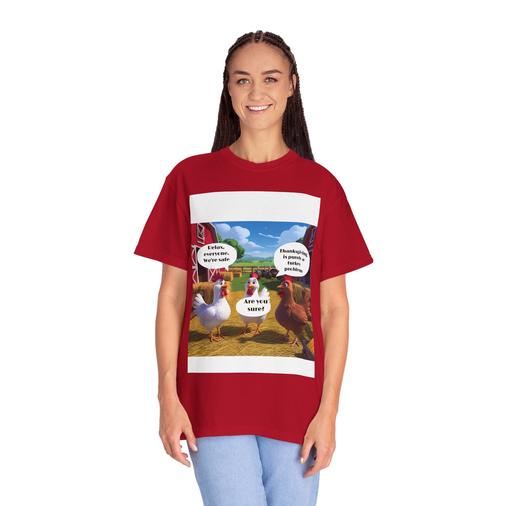 Chicken Trio Turkey Season Unisex T-shirt