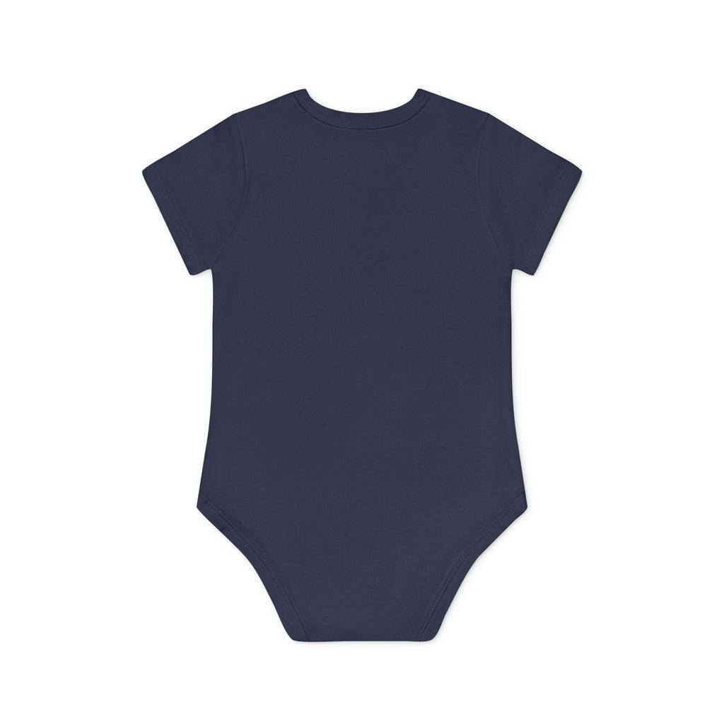 Baby Bodysuit — "Merry Christmas" Holly Infant Organic One-Piece