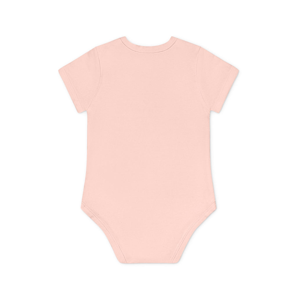 Baby Bodysuit — "Merry Christmas" Holly Infant Organic One-Piece