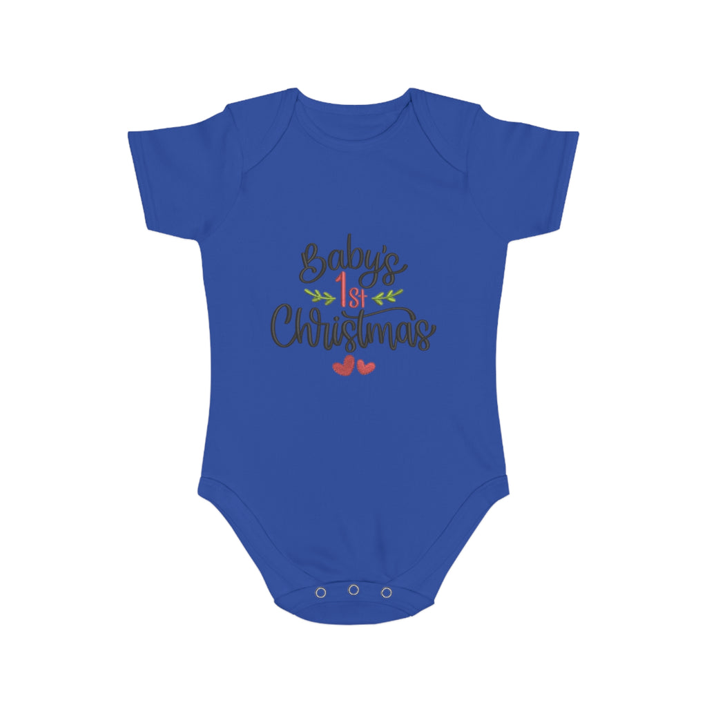 Short Sleeve Baby Bodysuit
